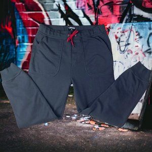 Carbon Joggers Mens XL Gray Drawstring Sweatpants With Pockets Jogging